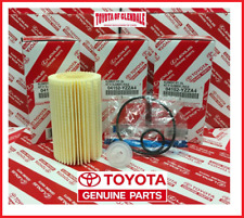 TOYOTA LAND CRUISER,SEQUOIA,TUNDRA OIL FILTER SET OF (3) GENUINE OEM 04152-YZZA4 picture