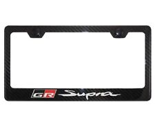 Toyota GR Supra Carbon Fiber License Plate Frame picture