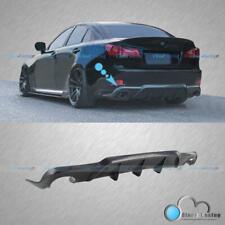 For 06-13 Lexus IS250 IS350 Rear Diffuser Add On Black Kit DMR Style Bumper Lip picture
