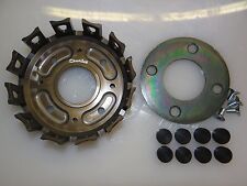 Chariot Clutch Basket Yamaha Banshee Hard Anodized 4130 plate 7/8 plate Cushions picture