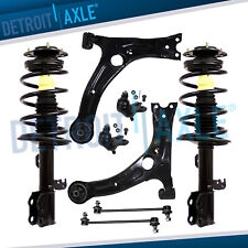 1.8L For 2009 2010-2013 Toyota Corolla Front Struts Lower Control Arms Sway Bars picture