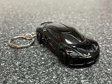 Koenigsegg Gemera Keychain Black Diecast Car Supercar Hypercar Hot Wheels picture