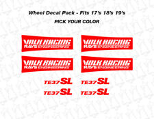 Wheel Rim Decals for TE37 SL Volk Racing Rays Engineering stickers JDM wheels  picture