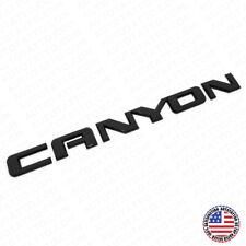 GMC Canyon Front Door or Rear Liftgate Badge Logo Emblem Decorate Gloss Black picture