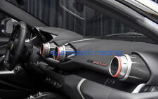 Ferrari 812 Superfast Carbon Fiber Interior Dash Trim AC Vent Outlets 3pc NEW picture