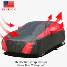 US 1PC Outdoor Heavy Duty Waterproof Protection Full Car Cover Sunscreen Durable picture