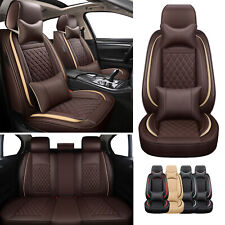 Fit For Lexus Car 5 Seats Cover Full Set Deluxe Front Rear Protector PU Leather picture