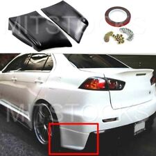 FITS 08-15 Lancer Evolution X EVO 10 ADD-ON REAR SIDE LIP APRONS VALENCES 2 PC picture