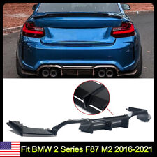 For BMW 2 Series F87 M2 2016-2020 Rear Bumper Diffuser Lip MTC Type Carbon Fiber picture