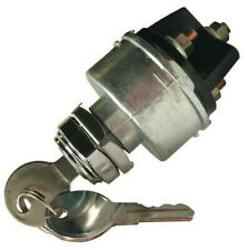 UNIVERSAL IGNITION SWITCH 12-VOLT 2 KEYS 4 POSITION ON OFF START ACC picture