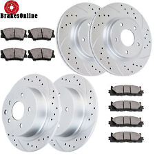 Front Rear Brake Rotors and Brake Pads Kit for Nissan Altima 2013-2017 Brakes picture