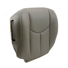 Driver Bottom Leather Seat Cover Gray For 2003 2004 05 2006 Chevy Tahoe Suburban picture