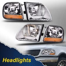 Lightning Headlights & Parking Corner lights Fits For 97-03 Ford F150 Expedition picture