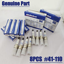 Genuine 8Pc Iridium Spark Plugs 41-110 LS1 LS2 LS3 LS6 L99 12621258 5.3 6.0 6.2L picture