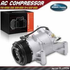 A/C AC Compressor w/ Clutch for Honda Civic 2016-2021 CR-V 2017-2022 L4 1.5L CVC picture