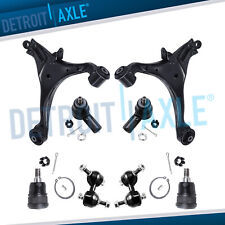 Front Lower Control Arms Outer Tie Rods Sway Bars Kit for 2001-2005 Honda Civic picture