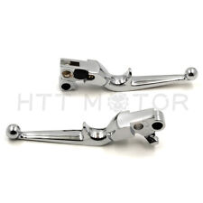 Brake Clutch Levers For 1996-2007 Harley FLHR Road King Ultra and Touring Chrome picture
