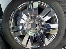 2008-2011 Lincoln MKX 20” OEM Chrome Clad Wheel Part 8A13-1007-AB OEM picture