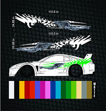 Toyota Supra Vinyl Side Graphics Decal Sticker - Paul Walker Fast Furious set picture