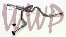 Stainless Dual Split Rear Exit Cat Back Exhaust System 16-22 Toyota Tacoma 3.5L picture