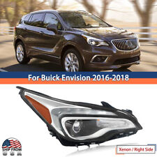 Passenger Side Headlamp Assembly Xenon W/LED DRL For 2016-2020 Buick Envision picture
