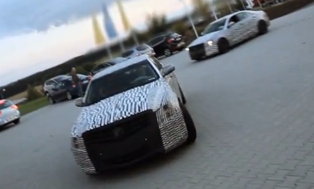 Cadillac ATS on Nurburgring