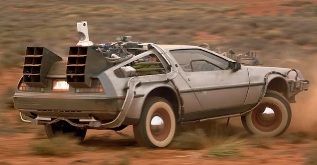 Back to the Future 3 DeLorean