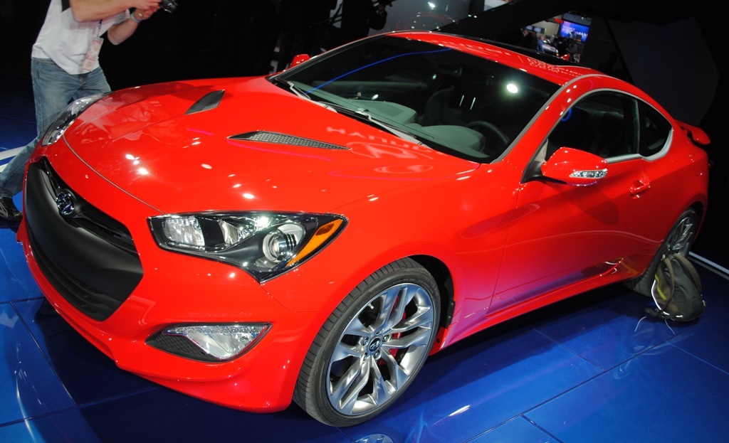 2012 Detroit: 2013 Hyundai Genesis Coupe