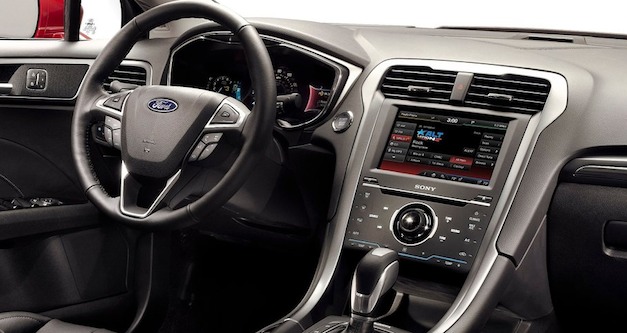 Ford SYNC offered as standard equipment on 2013 Ford Fusion, Flex
