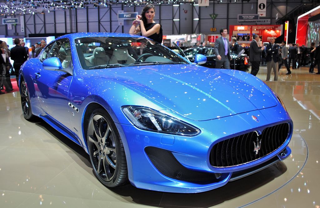 2012 Geneva: 2012 Maserati GranTurismo Sport