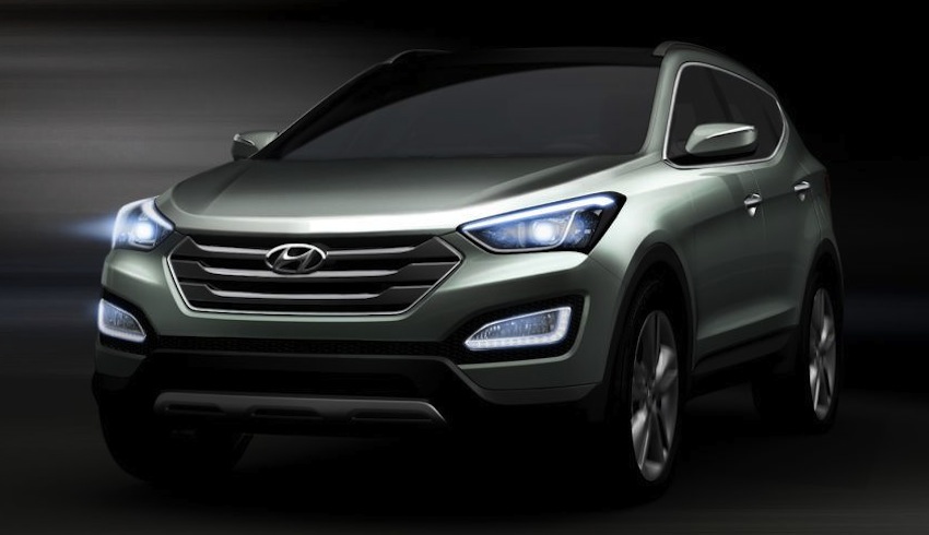2013 Hyundai Santa Fe Teaser