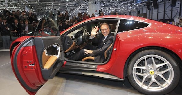 Ferrari's CEO, Luca di Montezemolo