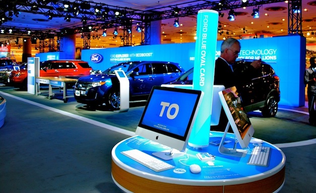 2012 New York: Ford Display