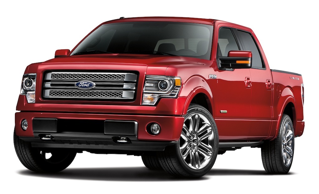 2013 Ford F-150 Limited Front 3/4 View