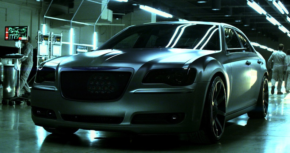 Chrysler 300 The Dark Knight Rises Front 3/4 View