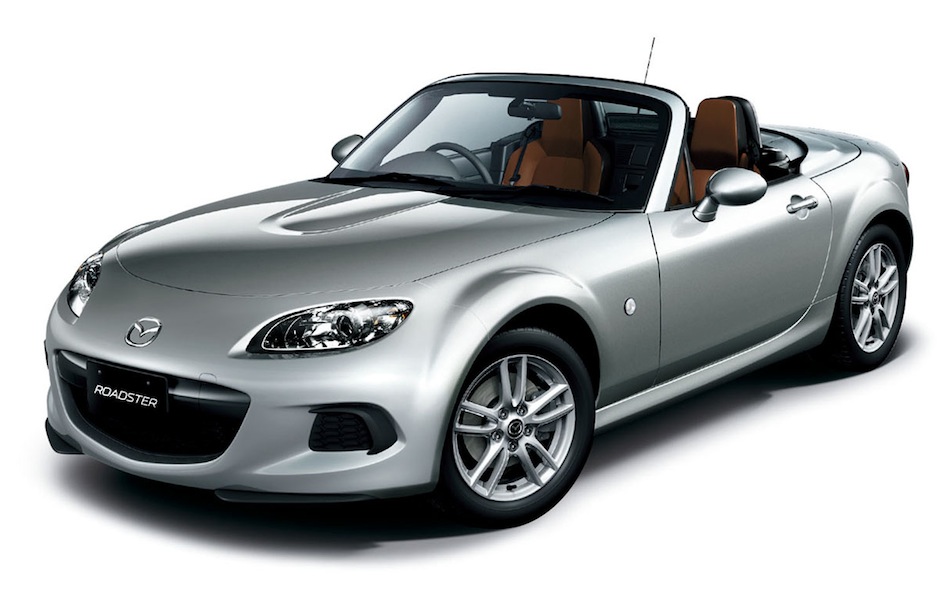 2013 Mazda MX-5 Silver Front View