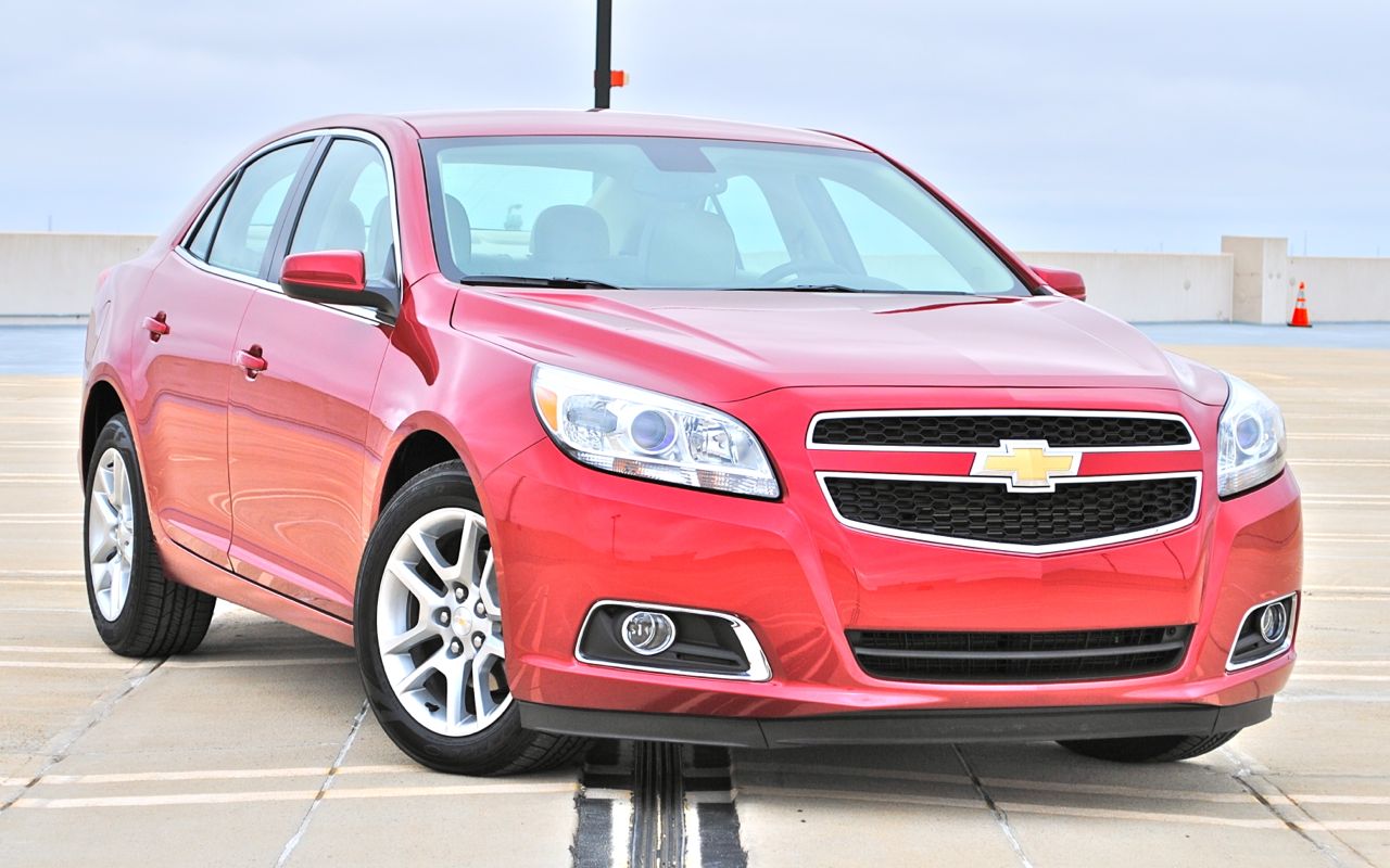 Review: 2013 Chevrolet Malibu Eco Front 3/4 View