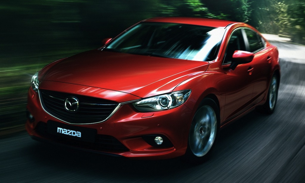 2014 Mazda6 Front 3/4 Action View