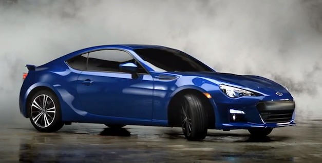2013 Subaru BRZ scorched commercial