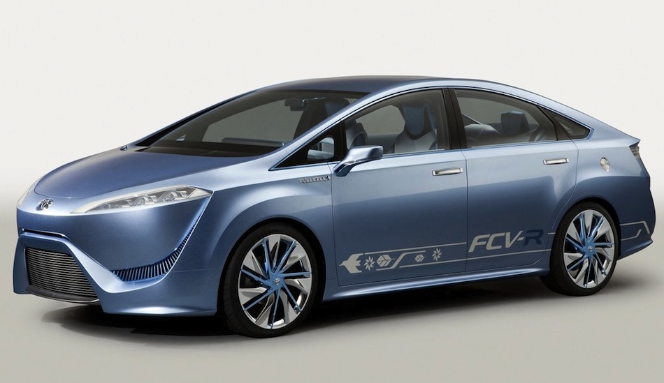 Toyota FCV-R Concept Front 7/8 View