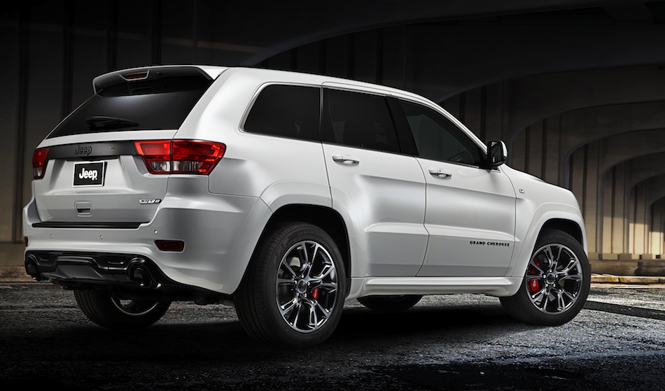 Jeep Grand Cherokee SRT Limited Edition Rear 7/8 View