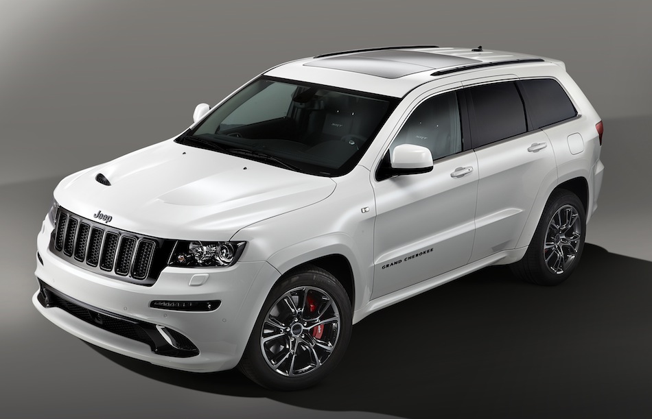 Jeep Grand Cherokee SRT Limited Edition Front Top View