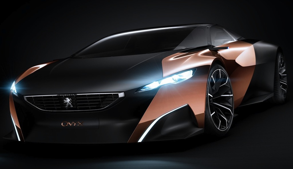 Peugeot Onyx Concept Front 3/4 Angle