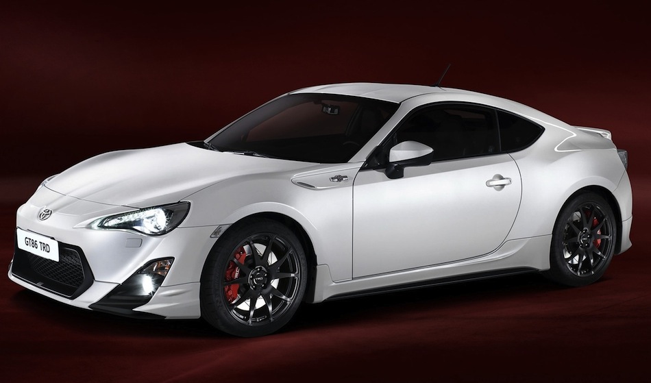 TRD Toyota GT86 Performance Line Kit Front 7/8 View