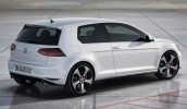 2013 Volkswagen Golf GTI Concept Rear 3/4 View