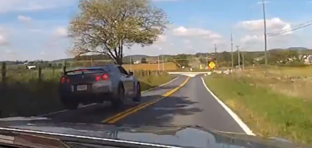 How not to drive a Nissan GT-R