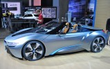 2012 LA: BMW i8 Spyder Concept Front 7/8 View