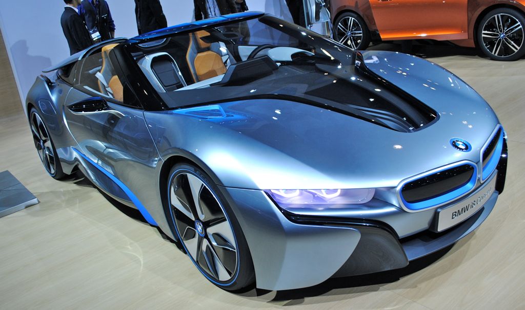 2012 LA: BMW i8 Spyder Concept Main