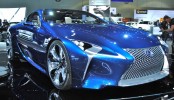 2012 LA: Lexus LF-LC Blue Concept Front 3/4 Angle