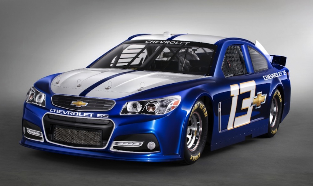 2013 Chevrolet SS NASCAR Front 3/4 View 13